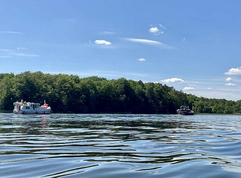 Hausboote auf dem Tietzowsee