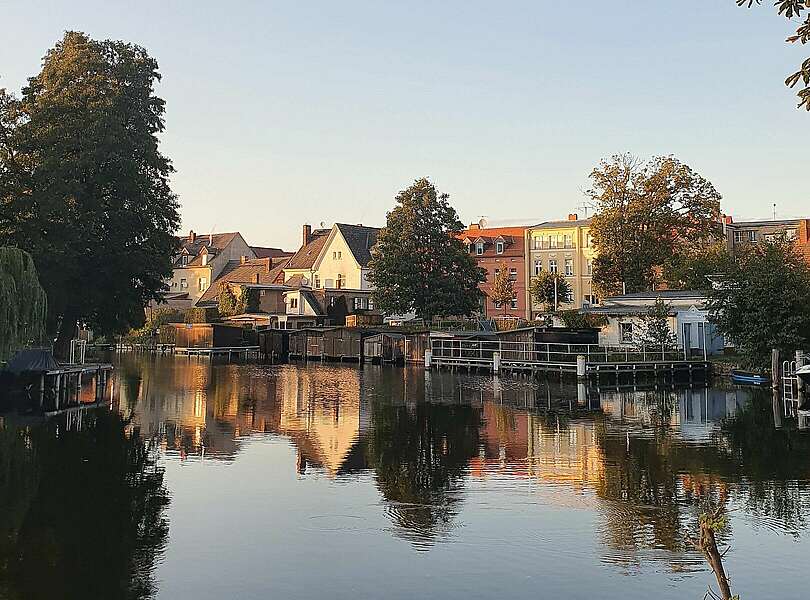 Old shipping company in Fürstenberg/Havel