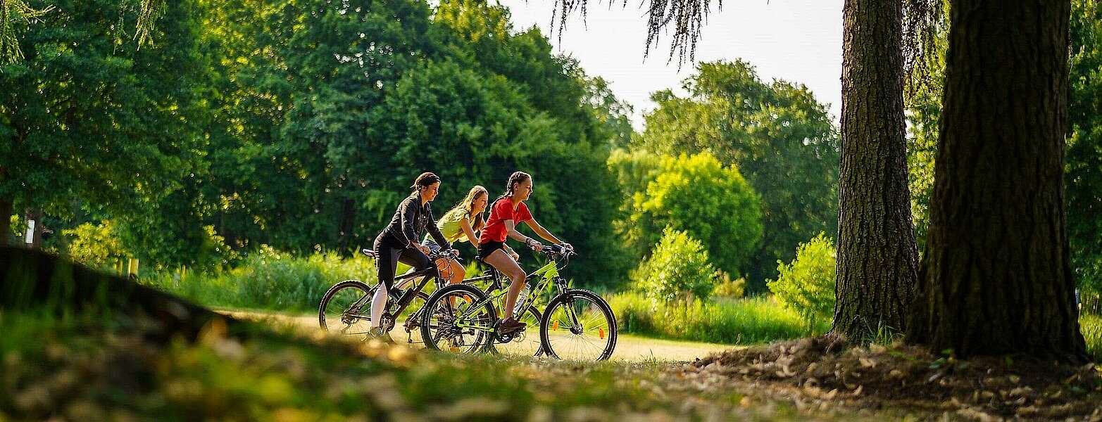 Radfahrer bei Himmelpfort,
            
        
                Foto: REGiO-Nord mbH/André Wirsig