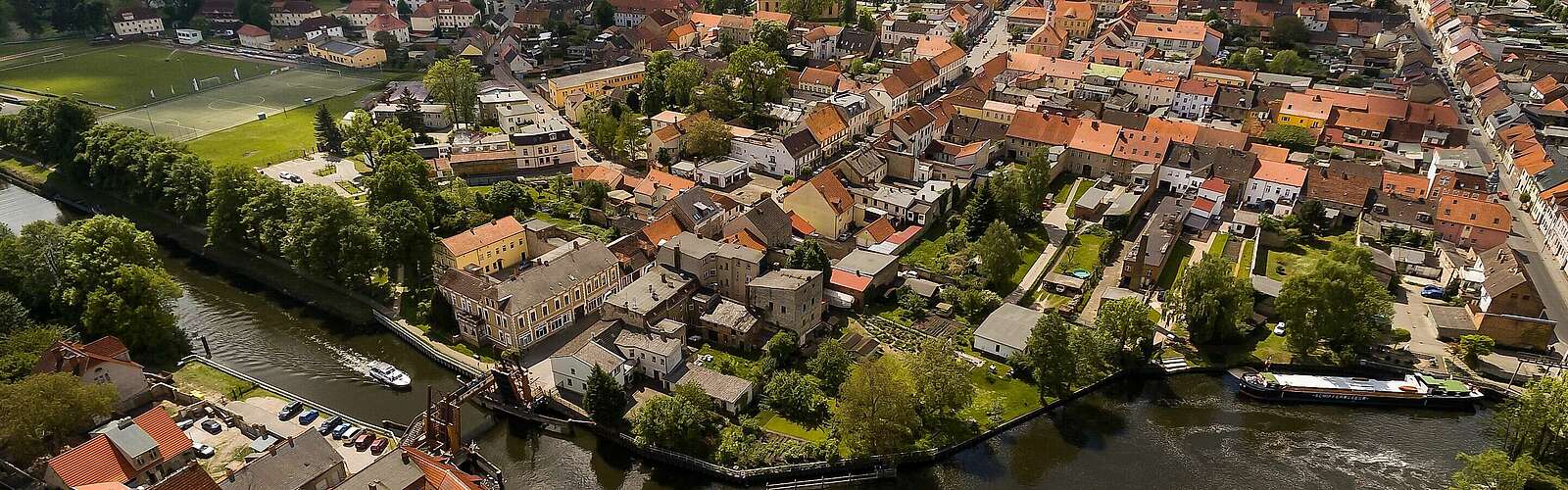 Stadtansicht von Zehdenick,
            
        
                Foto: REGiO-Nord mbH/André Wirsig