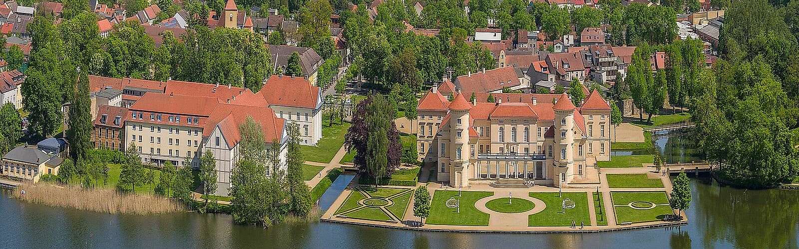 Rheinsberg von oben,
            
        
                Foto: REG Regionalentwicklungsgesellschaft Nordwestbrandenburg mbH/Marco Petruschke