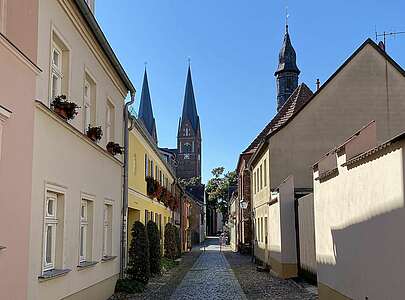 Die Siechenstraße in Neuruppin