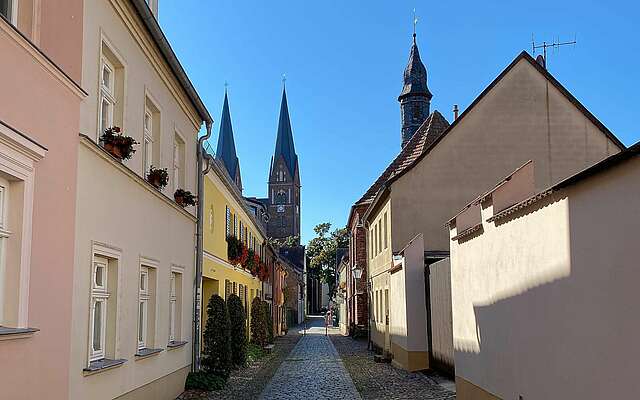 Die Siechenstraße in Neuruppin