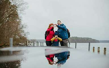 Familienspaß am See