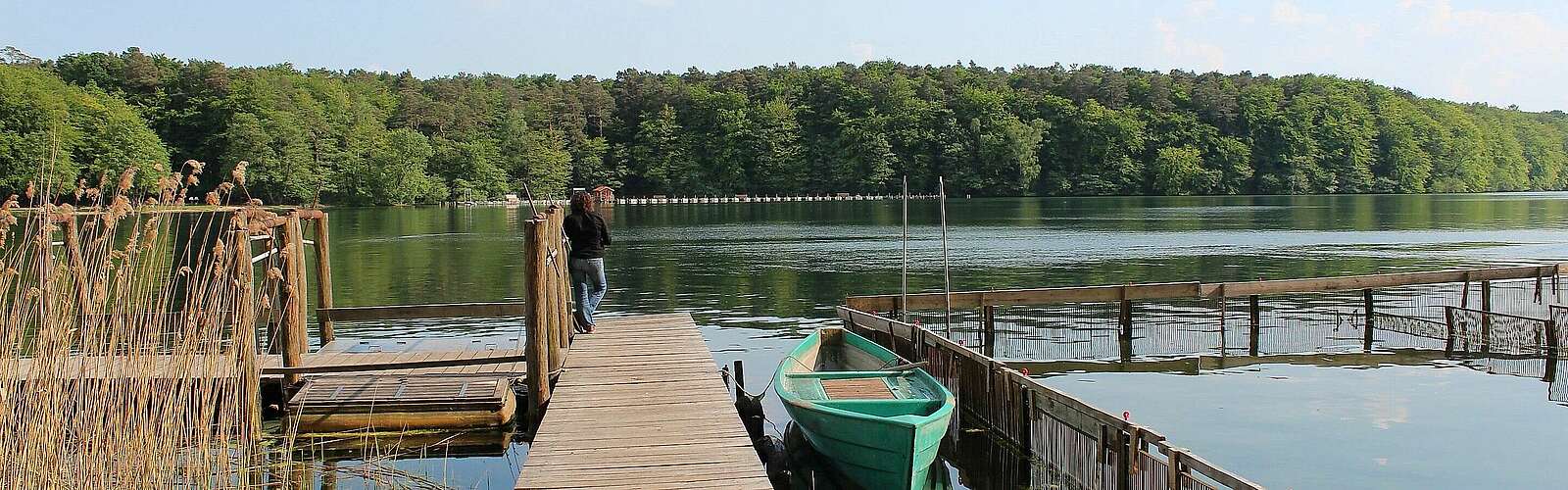 Der Glasklare Stechlinsee,
            
        
                Picture: Tourismusverband Ruppiner Seenland e.V./Peter Krause