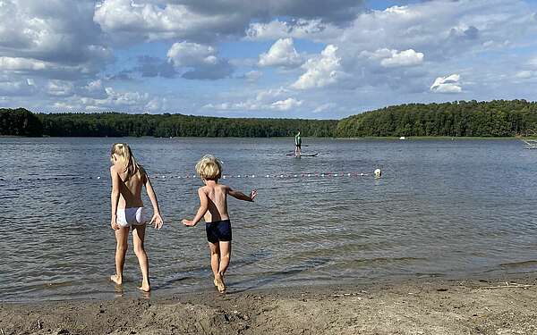 Badestelle am Zermützelsee