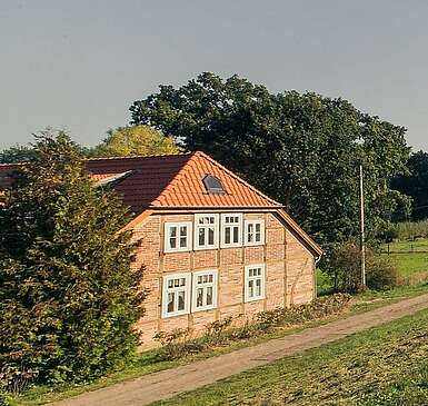 Alter Hof am Elbdeich in der Prignitz