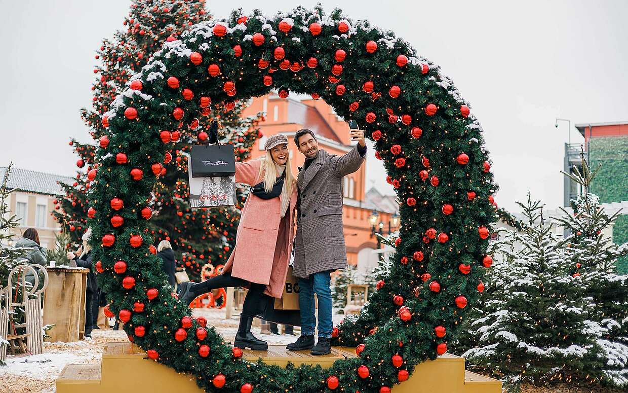 Designer Outlet Berlin zur Weihnachtszeit