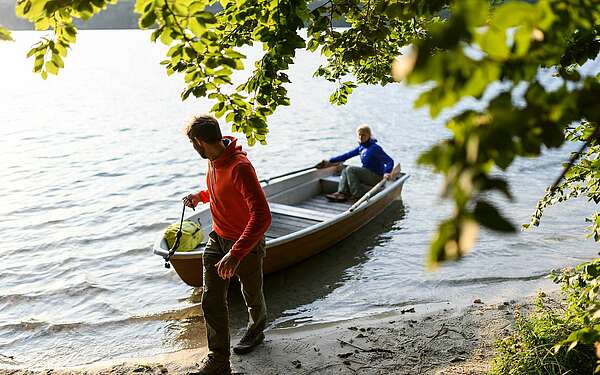 Bootsausflug auf dem Stechlinsee