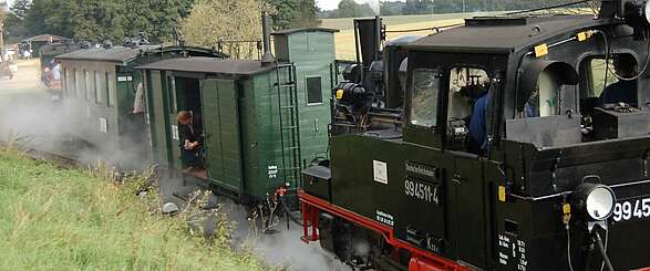 Nostalgie unter Volldampf im Eisenbahnromantikhotel