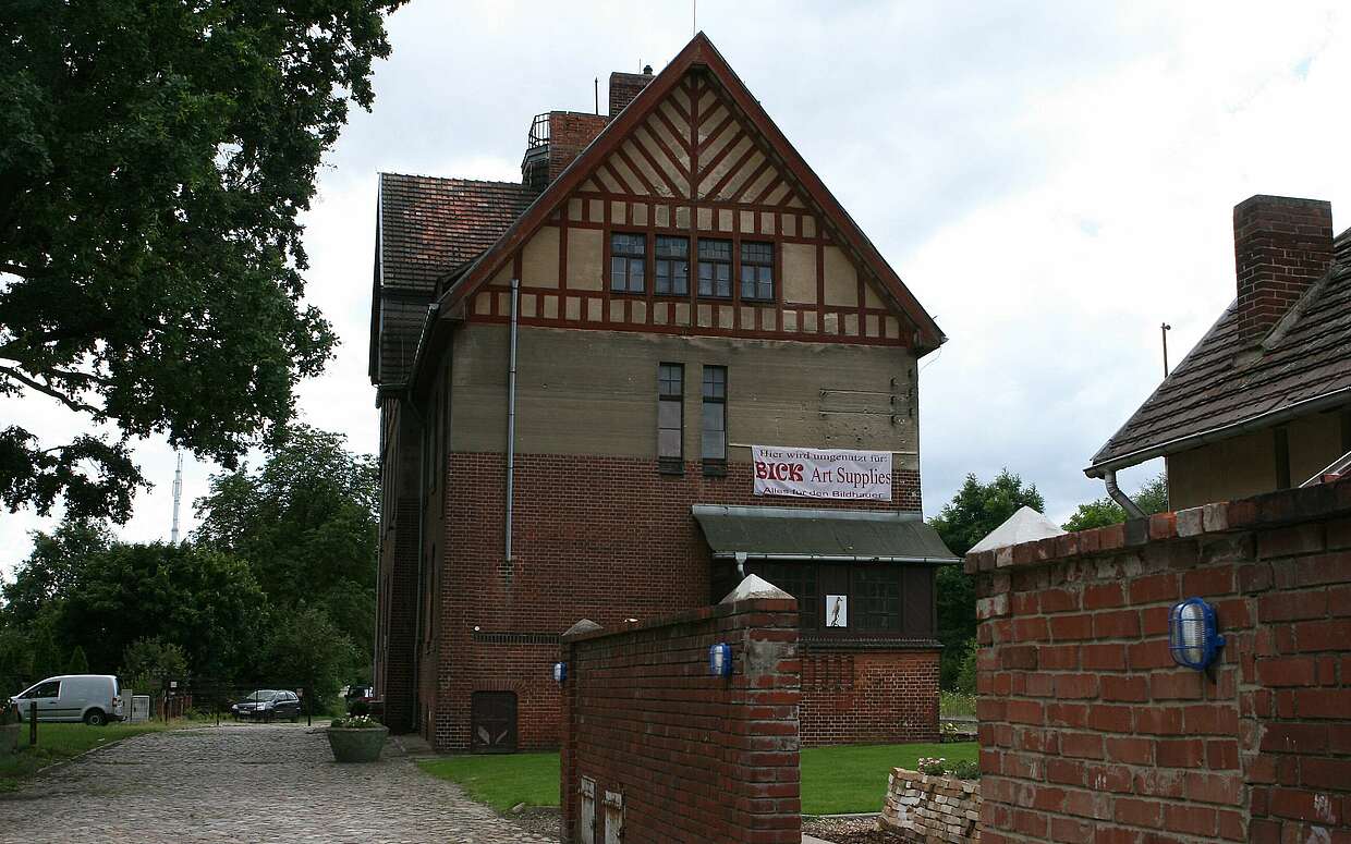 Gebäude des ehemaligen Bahnhofs Sperenberg