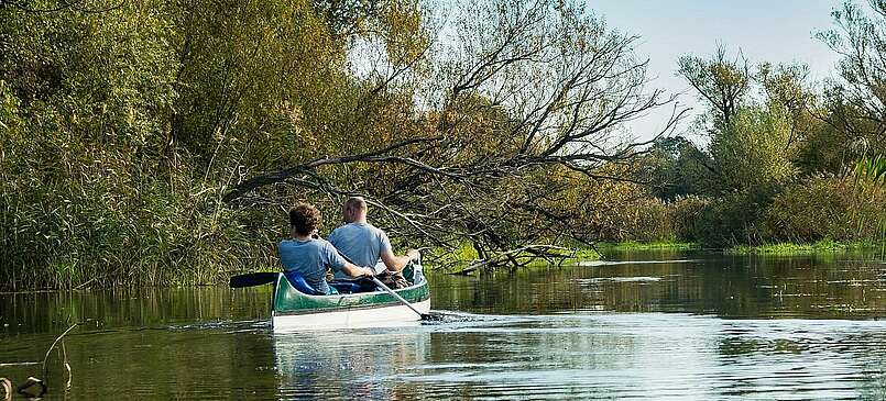 Kanutour auf der Unteren Havel - Der Stille auf der Spur