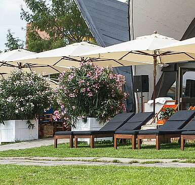 Café Seerose: Strandflair mitten in Potsdam