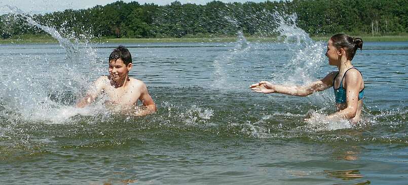 Baden in Potsdams Freibädern und Strandbädern