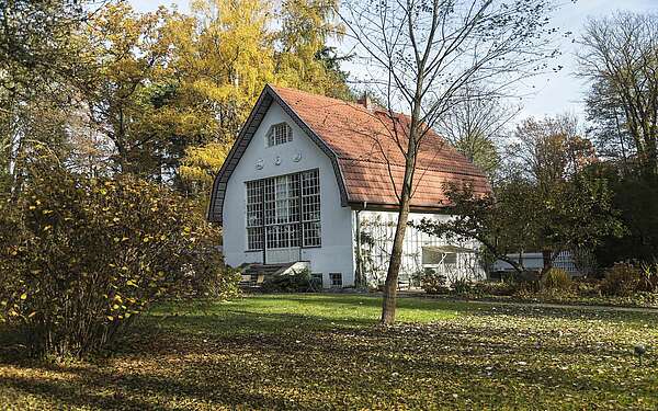 Blick auf das Brecht-Weigel-Haus