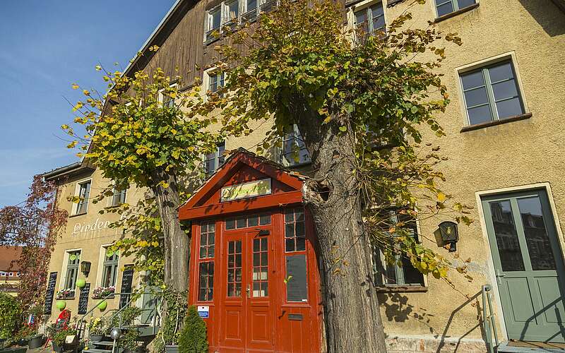 



    
        
                Außenansacht des Lindenhotels in Buckow,
            
        
                Foto: TMB Tourismus-Marketing Brandenburg GmbH/Steffen Lehmann
            
    
