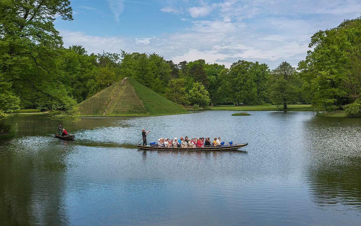 Gondelfahrt durch den Fürst-Pückler-Park Branitz