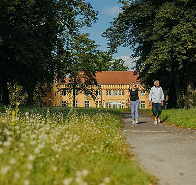 Fahrradtour durch Gärten und Parks