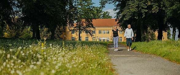 Fahrradtour durch Gärten und Parks